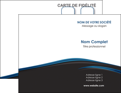 imprimerie carte de visite web design fond noir bleu abstrait MLIGBE75984
