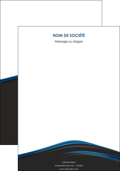 cree affiche web design fond noir bleu abstrait MLIGBE76016