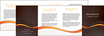 faire modele a imprimer depliant 4 volets  8 pages  web design orange gris texture MLIGBE77190