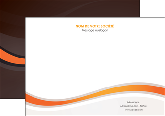creation graphique en ligne flyers web design orange gris texture MLIGBE77206