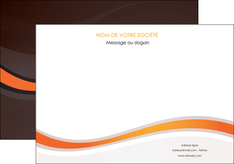 faire affiche web design orange gris texture MLIGBE77236