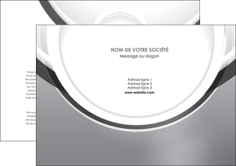 imprimerie set de table web design gris fond gris rond MLIG78950