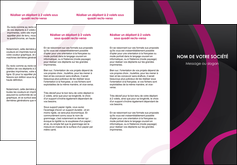 Impression dépliant 3 volets pli roulé pas cher Web Design devis d'imprimeur publicitaire professionnel Dépliant 6 pages pli accordéon DL - Portrait (10x21cm lorsque fermé)