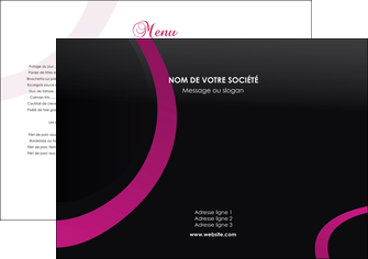 faire modele a imprimer set de table web design noir fond noir violet MLIG79042