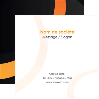 maquette en ligne a personnaliser flyers web design noir orange texture MLGI79120