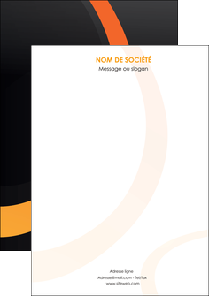 realiser affiche web design noir orange texture MLGI79148