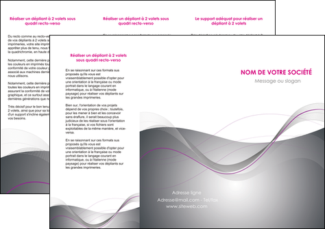 creer modele en ligne depliant 3 volets  6 pages  web design gris fond gris texture MIDBE79196