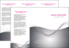creer modele en ligne depliant 3 volets  6 pages  web design gris fond gris texture MIDBE79196