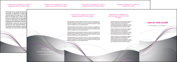 creation graphique en ligne depliant 4 volets  8 pages  web design gris fond gris texture MIDBE79212
