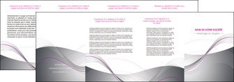 creation graphique en ligne depliant 4 volets  8 pages  web design gris fond gris texture MIDBE79212