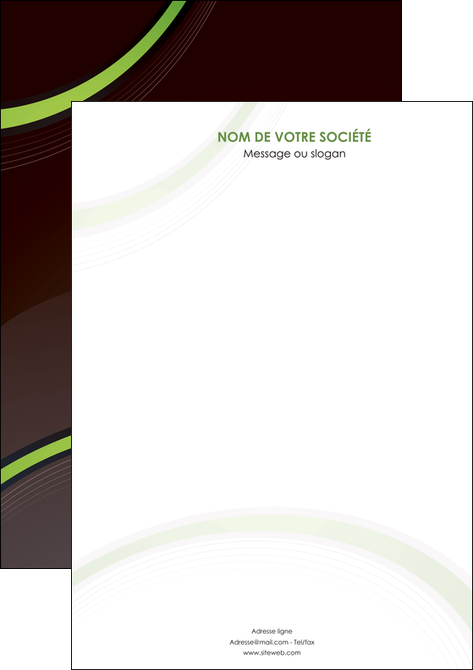 imprimer affiche web design noir fond noir vert MID79224