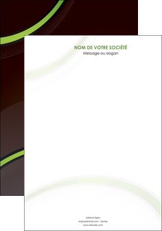 imprimer affiche web design noir fond noir vert MID79224