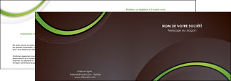 modele en ligne depliant 2 volets  4 pages  web design noir fond noir vert MID79238