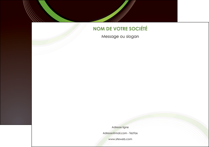 faire modele a imprimer affiche web design noir fond noir vert MID79242