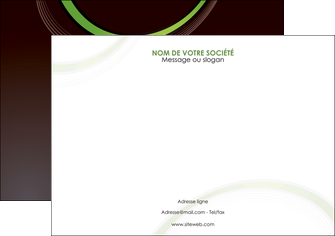 modele en ligne affiche web design noir fond noir vert MID79246