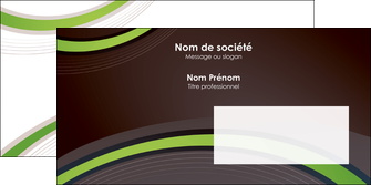 imprimer enveloppe web design noir fond noir vert MID79260