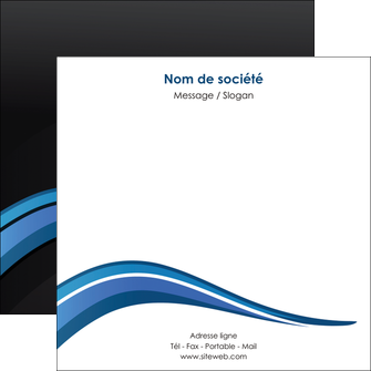 personnaliser modele de flyers web design bleu couleurs froides gris MLIGBE79580