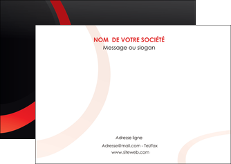 modele en ligne flyers web design rouge rond abstrait MIF79658