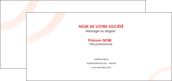 maquette en ligne a personnaliser carte de correspondance web design rouge rond abstrait MIF79668