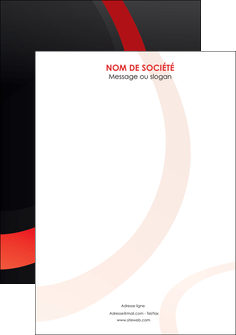 imprimerie flyers web design rouge rond abstrait MIF79696
