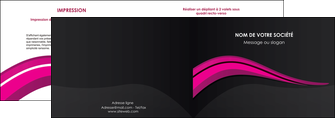 creer modele en ligne depliant 2 volets  4 pages  web design violet fond violet arriere plan MLIGBE80314