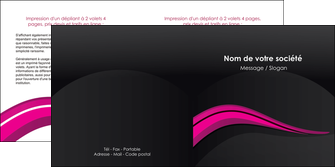 modele en ligne depliant 2 volets  4 pages  web design violet fond violet arriere plan MLIGBE80328