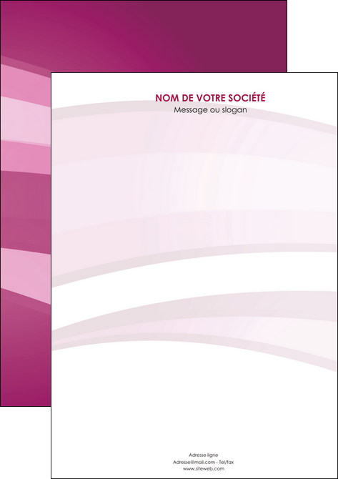 cree affiche web design rose rose fuschia couleur MID80508