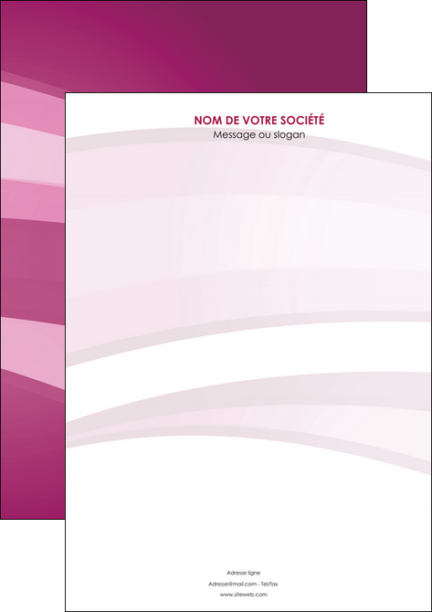 realiser affiche web design rose rose fuschia couleur MID80510