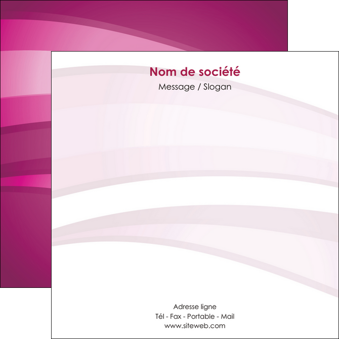 faire flyers web design rose rose fuschia couleur MID80540
