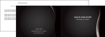 impression depliant 2 volets  4 pages  web design gris fond gris simple MFLUOO81168