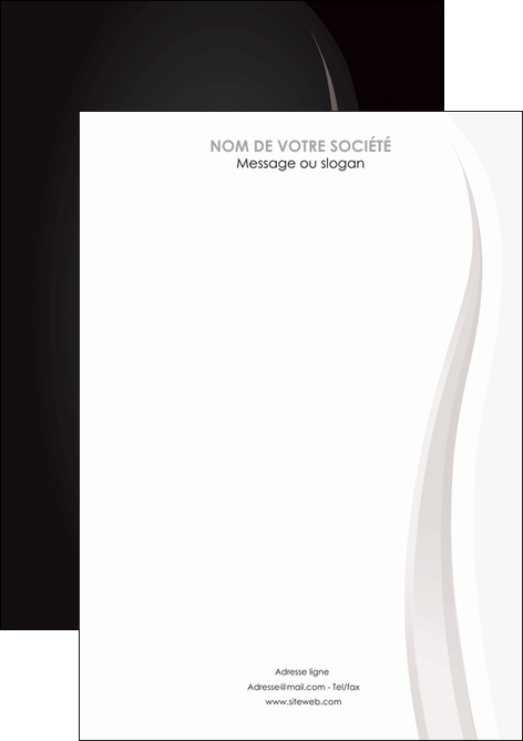 faire modele a imprimer flyers web design gris fond gris simple MIDBE81184