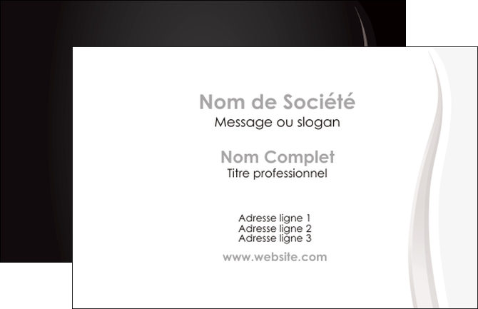 creation graphique en ligne carte de visite web design gris fond gris simple MFLUOO81186