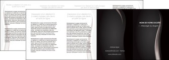 impression depliant 4 volets  8 pages  web design gris fond gris simple MFLUOO81194