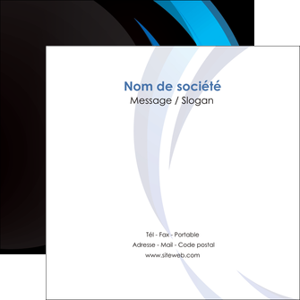 personnaliser maquette flyers web design bleu couleurs froides abstrait MLGI81312