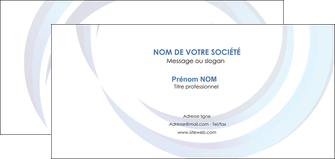 personnaliser maquette carte de correspondance web design bleu couleurs froides abstrait MLGI81318