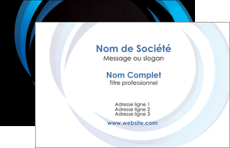 Commander imprimerie carte de fidelite Web Design papier publicitaire et imprimerie Carte de Visite - Paysage
