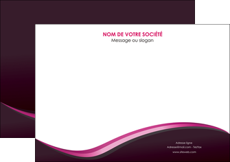 imprimer affiche web design violet noir fond noir MLIG81942