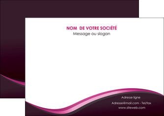 maquette en ligne a personnaliser flyers web design violet noir fond noir MLIG81948