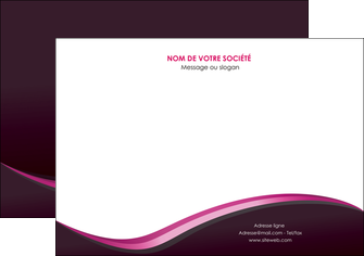 personnaliser modele de flyers web design violet noir fond noir MLIG81954