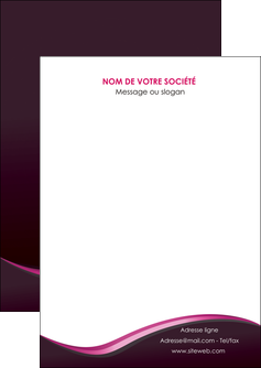 cree flyers web design violet noir fond noir MLIG81978