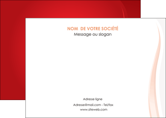 personnaliser modele de flyers web design rouge couleur colore MIFBE82300
