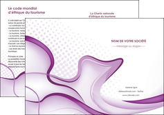 personnaliser modele de depliant 2 volets  4 pages  telephonie texture contexture abstrait MIF83184