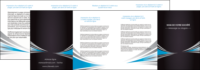 imprimerie depliant 4 volets  8 pages  web design abstrait arriere plan bande MFLUOO84414