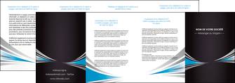 imprimerie depliant 4 volets  8 pages  web design abstrait arriere plan bande MFLUOO84414