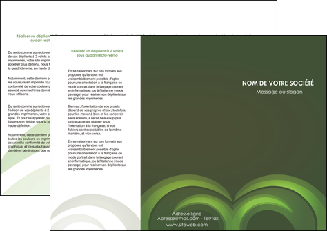 faire depliant 3 volets  6 pages  espaces verts texture contexture abstrait MID85454