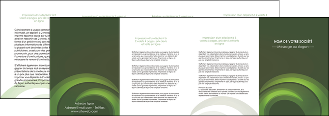 modele en ligne depliant 4 volets  8 pages  espaces verts texture contexture abstrait MID85490