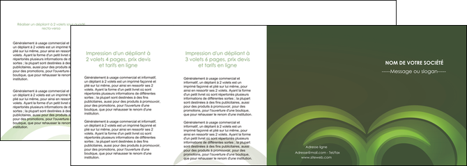 modele depliant 4 volets  8 pages  espaces verts texture contexture abstrait MID85496
