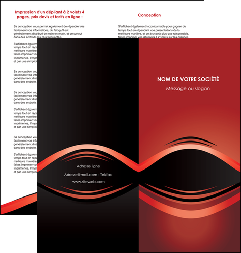modele depliant 2 volets  4 pages  web design texture contexture abstrait MFLUOO86270
