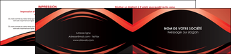 personnaliser modele de depliant 2 volets  4 pages  web design texture contexture abstrait MFLUOO86278
