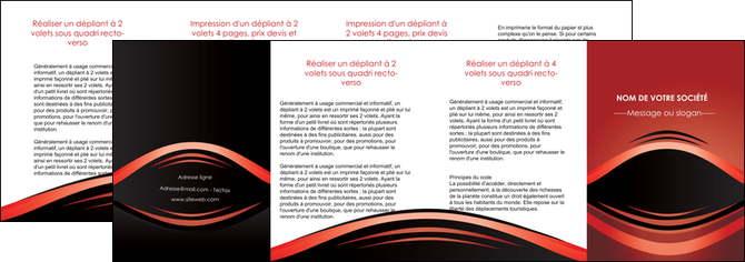 maquette en ligne a personnaliser depliant 4 volets  8 pages  web design texture contexture abstrait MLGI86310